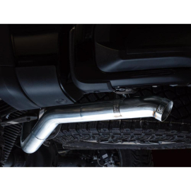 AWE 0FG Catback Exhaust for Silverado ZR2/Sierra AT4X - Dual Bashguard (No tips)