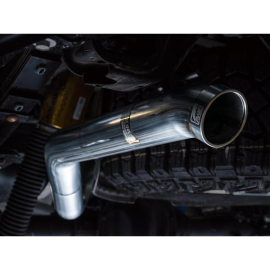 AWE 0FG Catback Exhaust for Silverado ZR2/Sierra AT4X - Dual Bashguard (No tips)