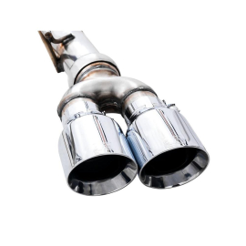 AWE 0FG Catback Exhaust for Silverado ZR2/Sierra AT4X - Quad Chrome Silver Tips