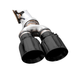 AWE 0FG Catback Exhaust for Silverado ZR2/Sierra AT4X - Quad Diamond Black Tips