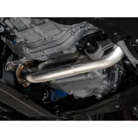 AWE Touring Edition Exhaust for FL5 Civic Type R - Triple Chrome Silver Tips