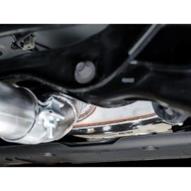 AWE Touring Edition Exhaust for FL5 Civic Type R - Triple Chrome Silver Tips