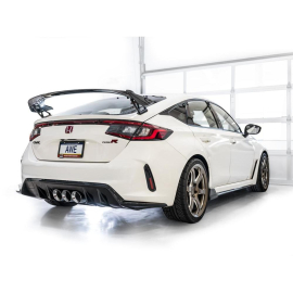 AWE Touring Edition Exhaust for FL5 Civic Type R - Triple Chrome Silver Tips