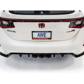 AWE Touring Edition Exhaust for FL5 Civic Type R - Triple Diamond Black Tips