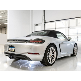 AWE Touring Edition Exhaust for Porsche 718 Boxster / Cayman - Diamond Black Tips