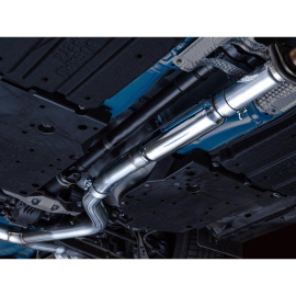 AWE Touring Edition Exhaust for VB Subaru WRX - Chrome Silver Tips