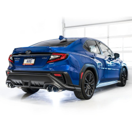 AWE Touring Edition Exhaust for VB Subaru WRX - Chrome Silver Tips