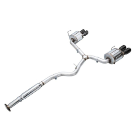 AWE Touring Edition Exhaust for VB Subaru WRX - Diamond Black Tips