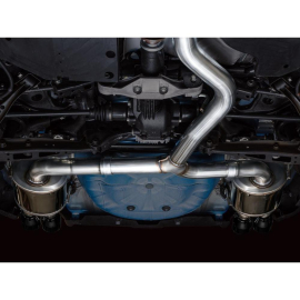 AWE Touring Edition Exhaust for VB Subaru WRX - Diamond Black Tips