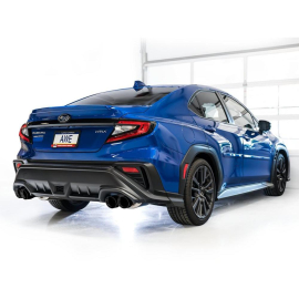 AWE Touring Edition Exhaust for VB Subaru WRX - Diamond Black Tips