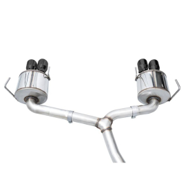 AWE Touring Edition Exhaust for VB Subaru WRX - Diamond Black Tips