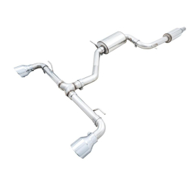AWE Touring Edition Exhaust for VW MK8 GTI - Chrome Silver Tips