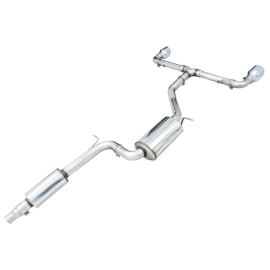 AWE Touring Edition Exhaust for VW MK8 GTI - Chrome Silver Tips