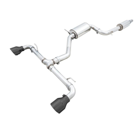AWE Touring Edition Exhaust for VW MK8 GTI - Diamond Black Tips