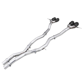 AWE Track Edition Catback Exhaust for BMW G8X M3/M4 - Diamond Black Tips