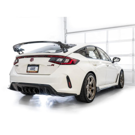 AWE Track Edition Exhaust for FL5 Civic Type R - Triple Diamond Black Tips