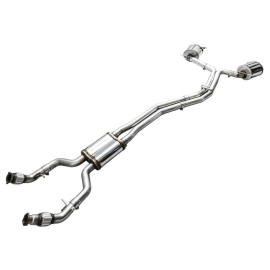 AWE Touring Edition Exhaust for Audi C8 A6/A7 - Turndowns