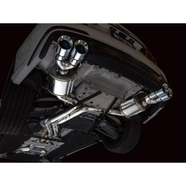 AWE Touring Edition Exhaust for Audi C8 S6/S7 - Chrome Silver Tips