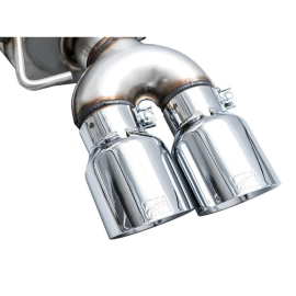 AWE Touring Edition Exhaust for Audi C8 S6/S7 - Chrome Silver Tips