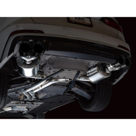 AWE Touring Edition Exhaust for Audi C8 S6/S7 - Diamond Black Tips