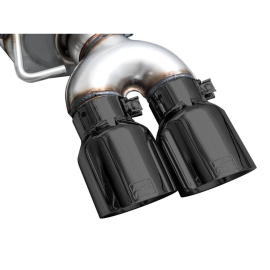 AWE Touring Edition Exhaust for Audi C8 S6/S7 - Diamond Black Tips