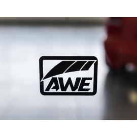 AWE Small Window Decal - Black