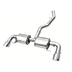 AWE Touring Edition Axleback Exhaust for BMW G2X 330i/430i - Chrome Silver