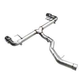 AWE Track Edition Axleback Exhaust for BMW G2X 330i/430i - Chrome Silver