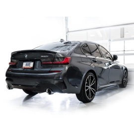 AWE Track Edition Axleback Exhaust for BMW G2X 330i/430i - Chrome Silver