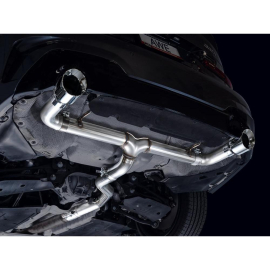 AWE Track Edition Axleback Exhaust for BMW G2X 330i/430i - Chrome Silver