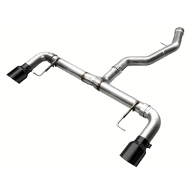 AWE Track Edition Axleback Exhaust for BMW G2X 330i/430i - Diamond Black