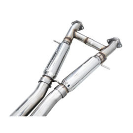 AWE Touring Edition Exhaust for Dodge Durango 6.4 / 6.2 SC - Chrome Silver Tips