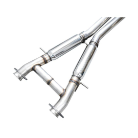 AWE Track Edition Exhaust for Dodge Durango 6.4 / 6.2 SC - Chrome Silver Tips