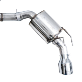 AWE Touring Edition Exhaust for FE1 Civic Si/DE4 Acura Integra - Chrome Silver