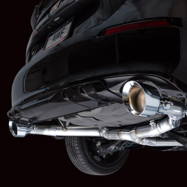 AWE Track Edition Exhaust for FE1 Civic Si/DE4 Acura Integra- Chrome Silver Tips