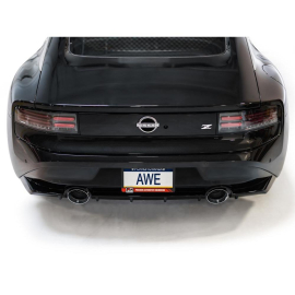 AWE Touring Edition Exhaust for Nissan Z - Chrome Silver Tips