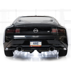 AWE Touring Edition Exhaust for Nissan Z - Chrome Silver Tips