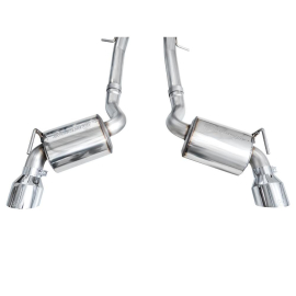 AWE Touring Edition Exhaust for Nissan Z - Chrome Silver Tips