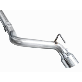 AWE Track Edition Exhaust for Nissan Z - Chrome Silver Tips