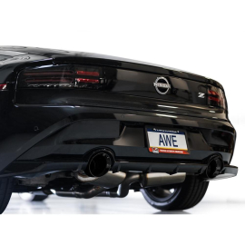 AWE Touring Edition Exhaust for Nissan Z - Diamond Black Tips