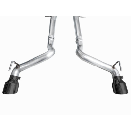 AWE Track Edition Exhaust for Nissan Z - Diamond Black Tips