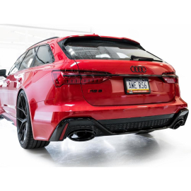 AWE SwitchPath Exhaust for C8 Audi RS 6/RS 7 - Diamond Black RS-style Tips