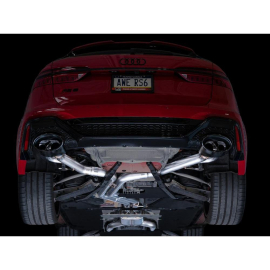 AWE SwitchPath Exhaust for C8 Audi RS 6/RS 7 - Diamond Black RS-style Tips