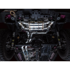 AWE SwitchPath Exhaust for Wrangler 392 - Quad BashGuards