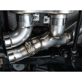 AWE SwitchPath Exhaust for Wrangler 392 - Quad BashGuards