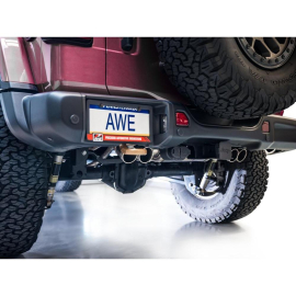 AWE SwitchPath Exhaust for Wrangler 392 - Quad BashGuards