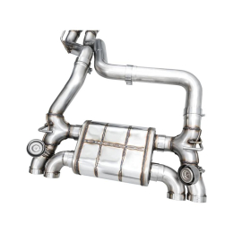 AWE SwitchPath Exhaust for Wrangler 392 - Quad BashGuards