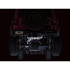 AWE SwitchPath Exhaust for Wrangler 392 - Quad BashGuards