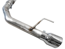 AWE Track Edition Exhaust for S650 Ford Mustang GT Fastback - Dual Chrome Silver Tips