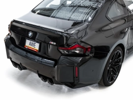 AWE SwitchPath Exhaust for BMW G87 M2 - Diamond Black Tips